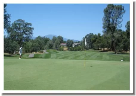 Gold Hills Golf Course, Redding CA - #5 Green