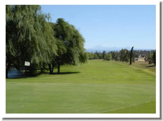 Grape Ranch Golf Club, Palo Cedro CA - #5 Green looking back the the Fairway