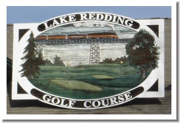 Lake Redding Golf Course - Sign