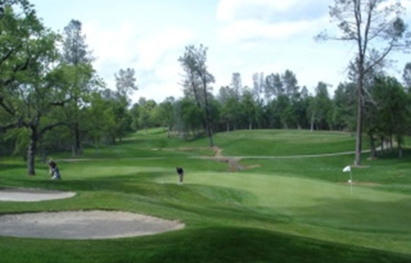 Tierra Oaks Golf Club, Redding CA - #11 green