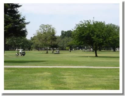 Tucker Oaks Golf Course - looking across the course